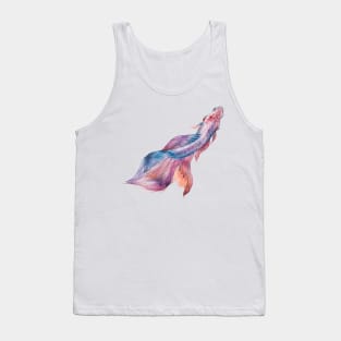 Colorful Pink Betta Fish Tank Top